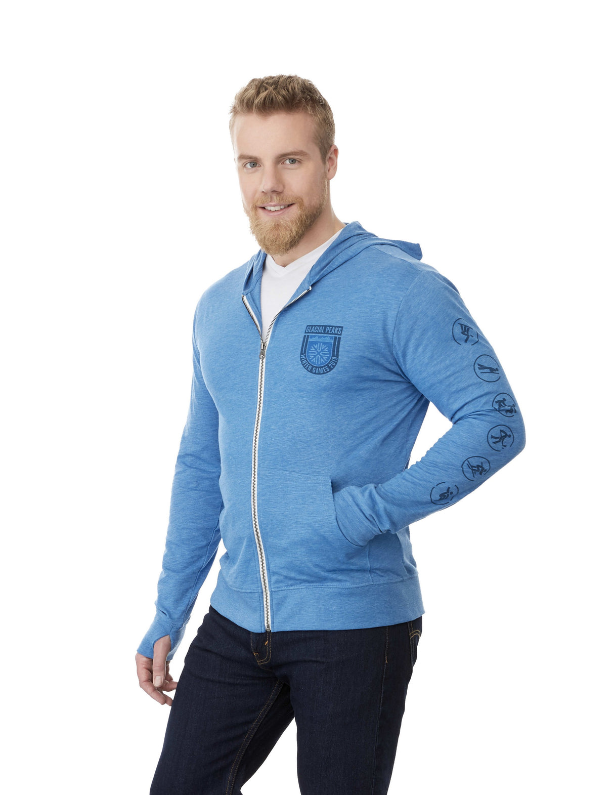 Men's Garner Knit Full Zip Hoody