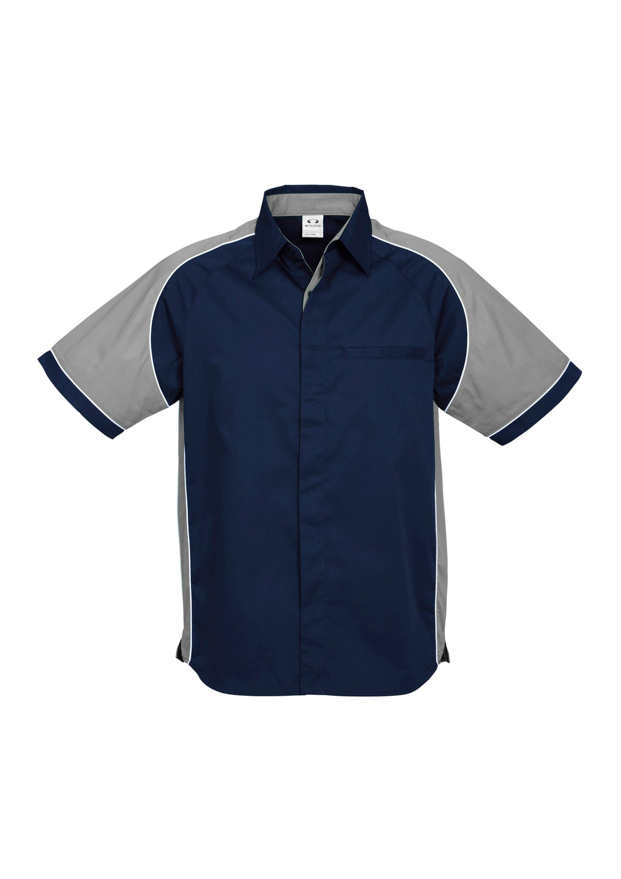 Nitro Contrast Panel Men's Short Sleeve Shirt