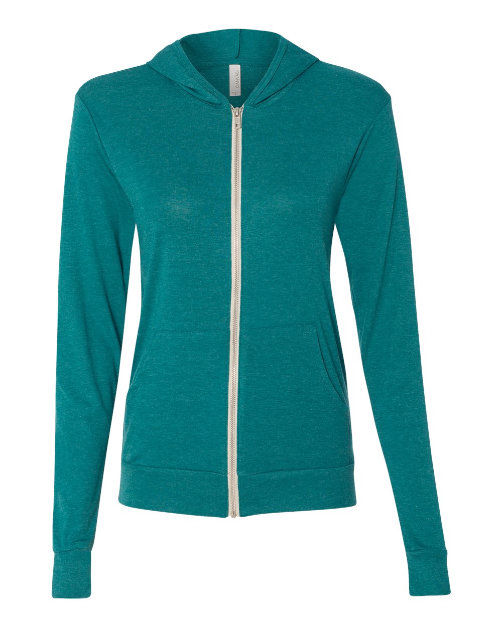 Bella + Canvas® Full-Zip Hooded Sweater