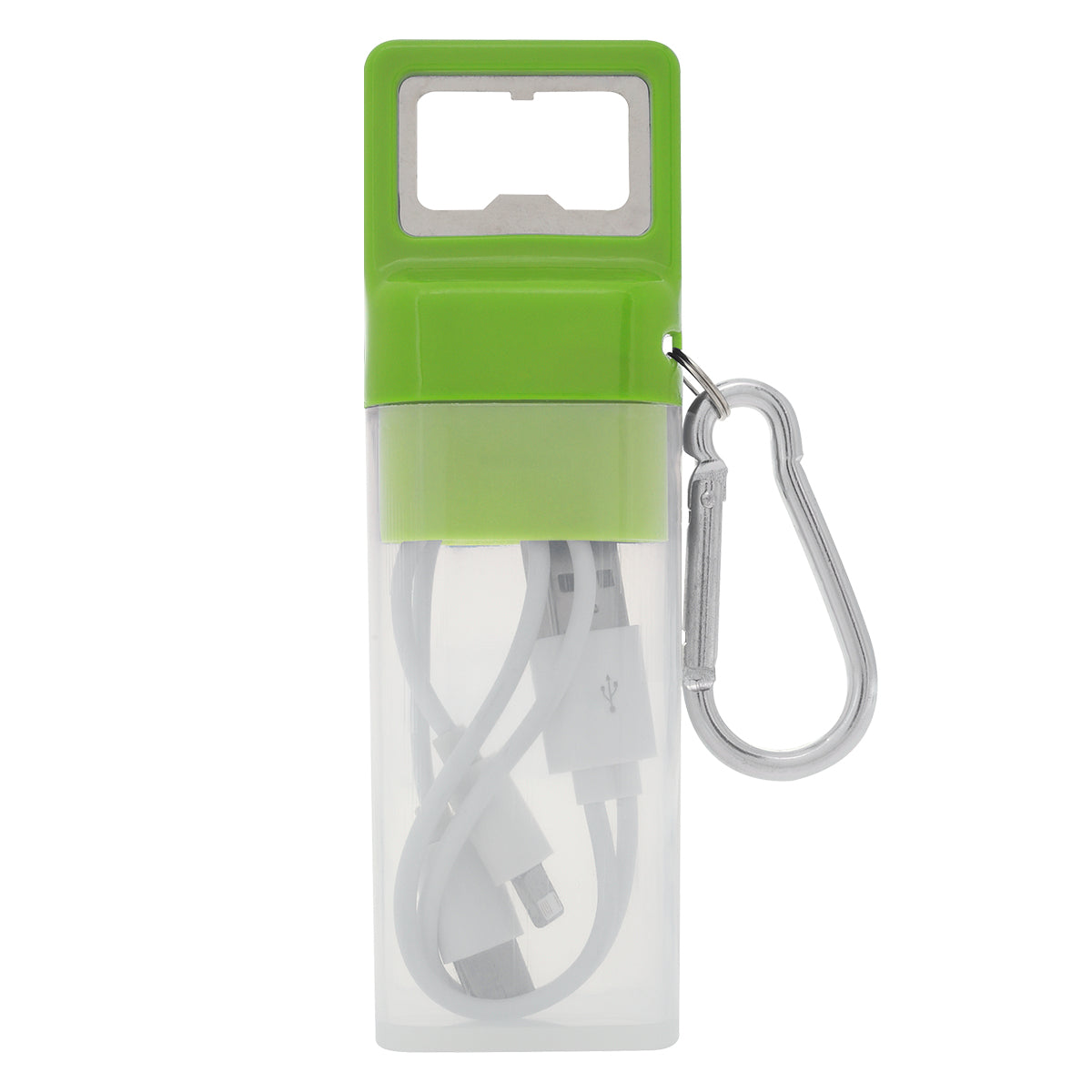 3-in-1 Ensemble Charging Cable Set With Bottle Opener