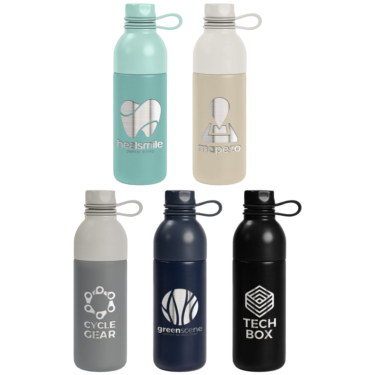 Northstar - 19 oz Double Wall Stainless Steel Water Bottle - Laser