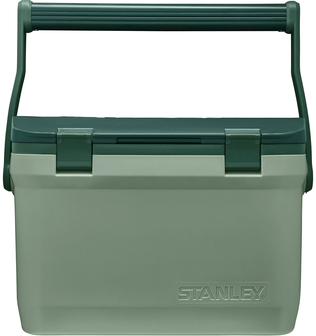 ~ Stanley® Set -Hammertone Green Vacuum Bottle 1.5qt & Light Green Adventure Cooler 16qt