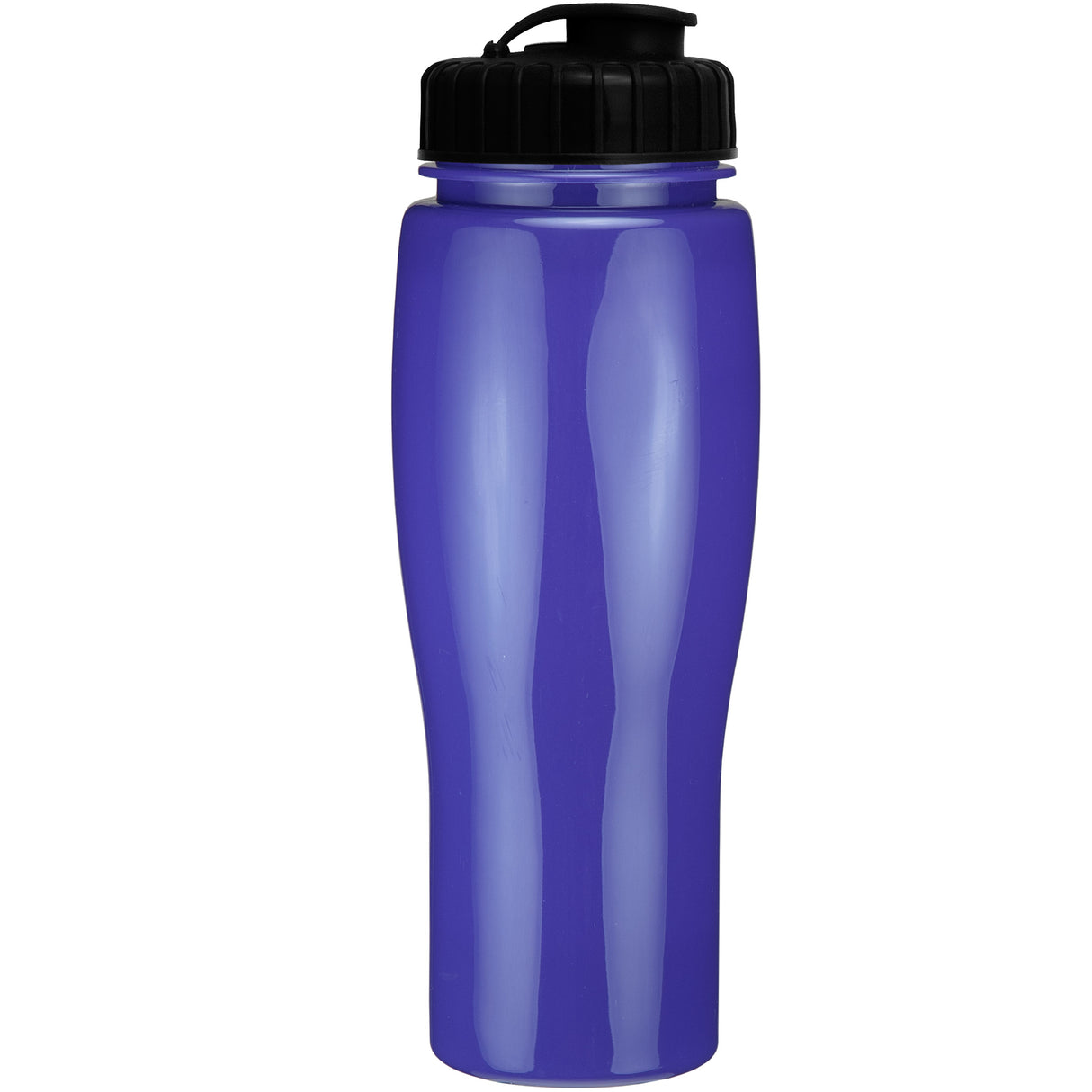 24 Oz. Contour Bottle w/ Flip Top Lid - Solid Colors