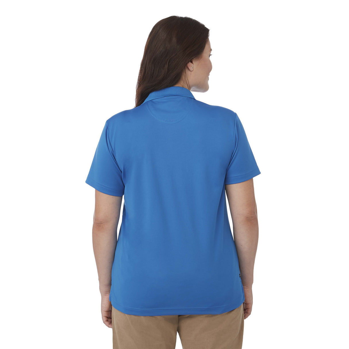 Women's MORENO TEXT MICRO SS POLO