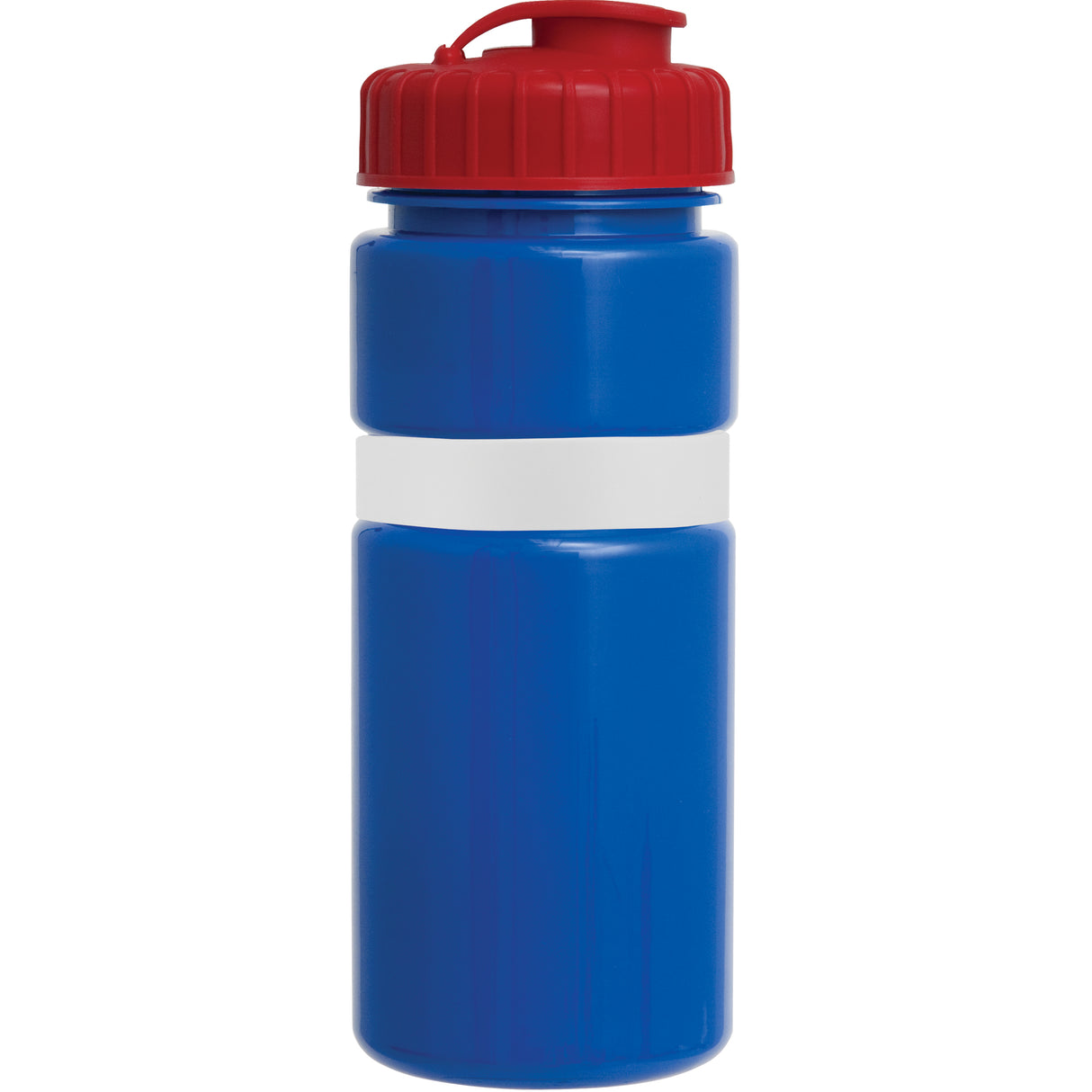 20 Oz. Sportster Bottle with Silicone Gripper Band w/ Push Pull Lid