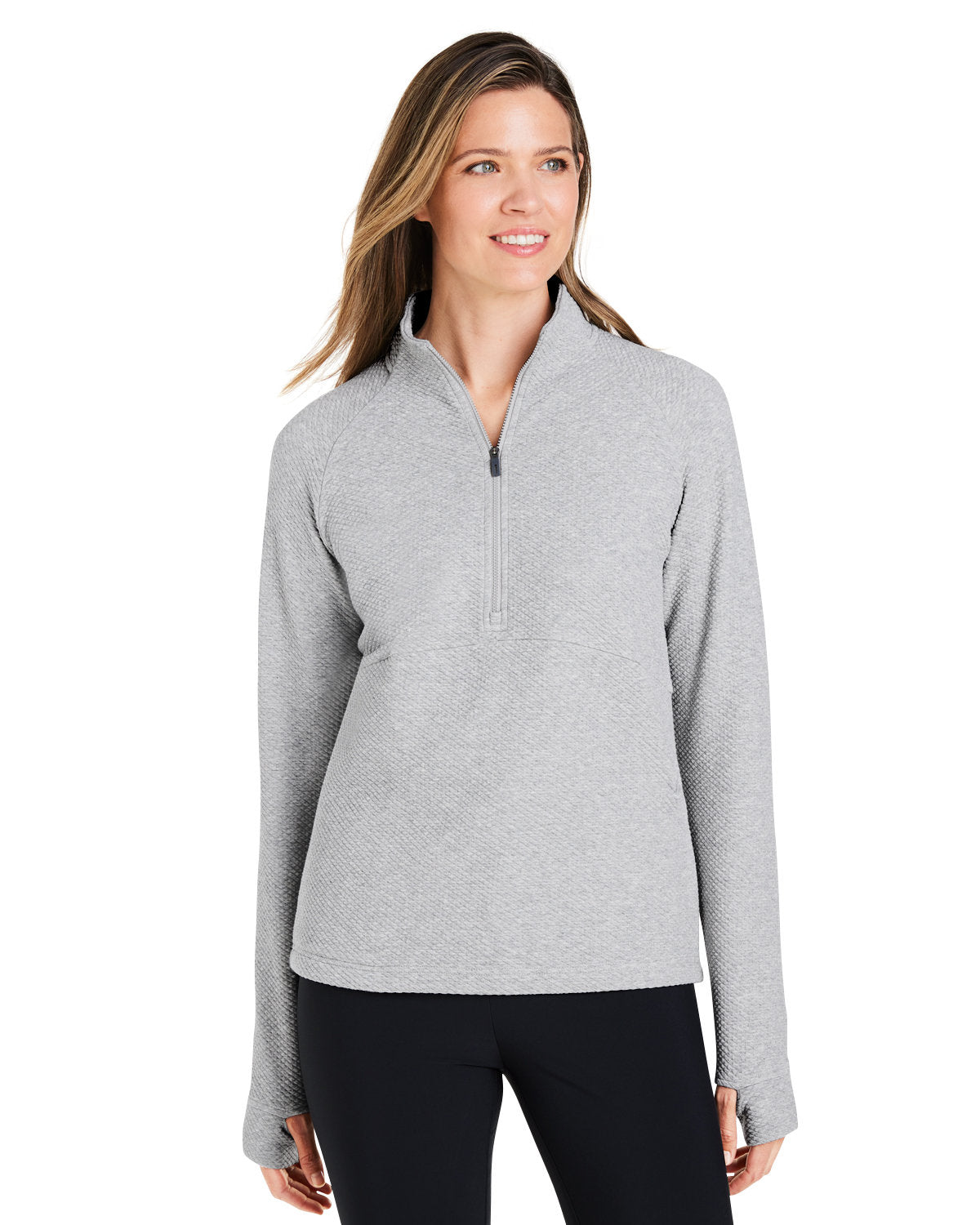 NORTH END Ladies' Spirit Textured Quarter-Zip
