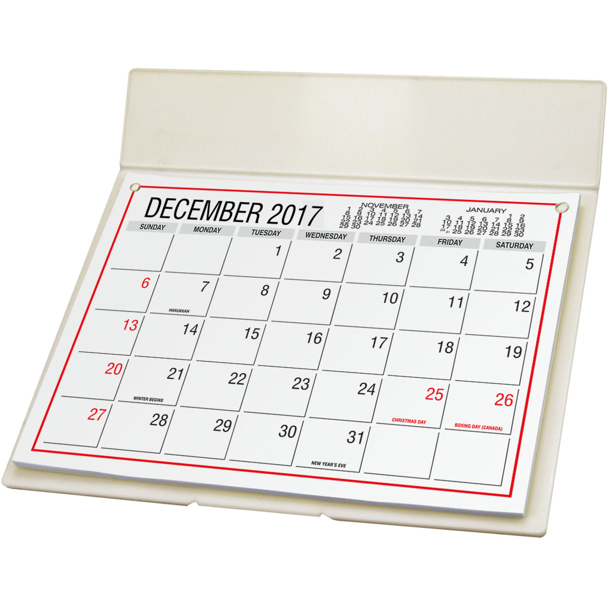 Desk Calendar w/ Mailing Envelope