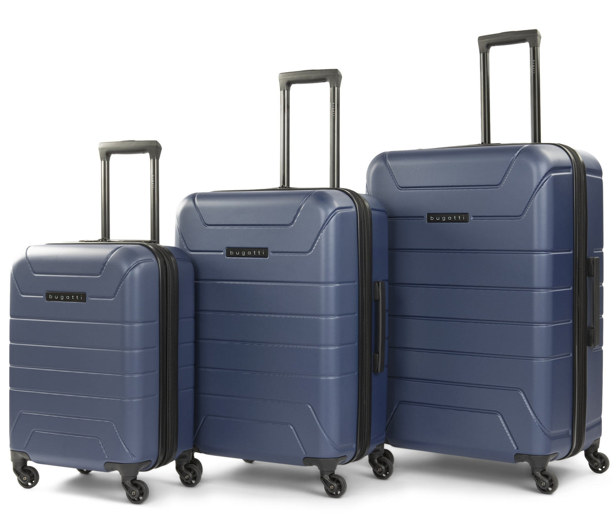 BUGATTI-OSAKA COLLECTION- 3 pcs Hard Luggage Set