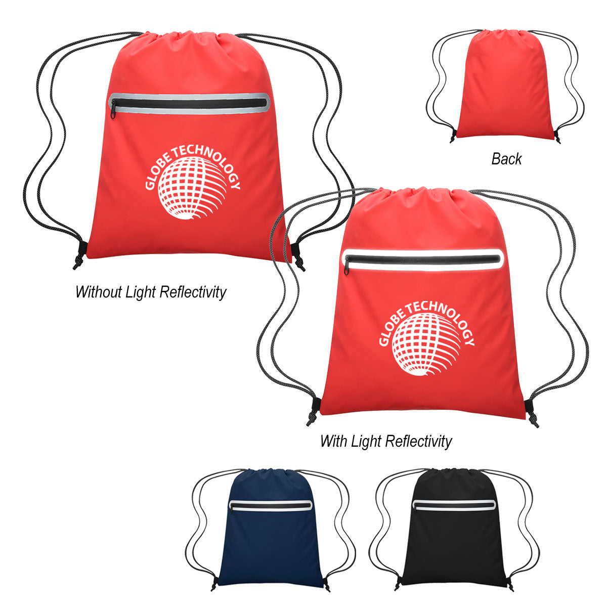 Farsight Reflective Drawstring Sports Pack