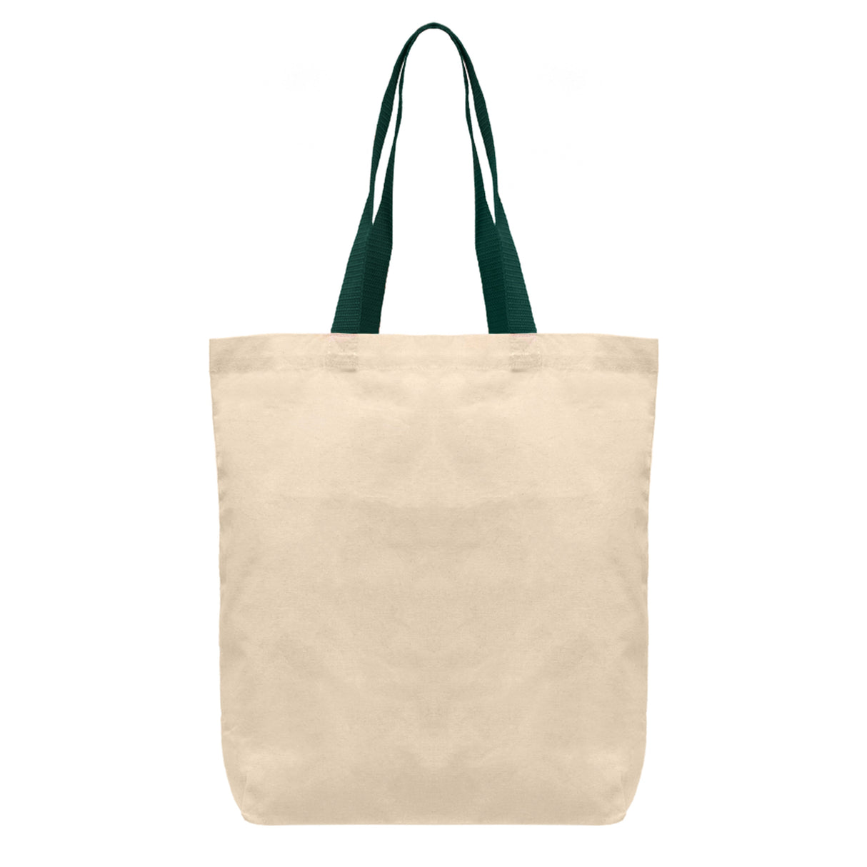 Tonga - 5 oz Natural Cotton Tote w/ Color Straps - ColorJet