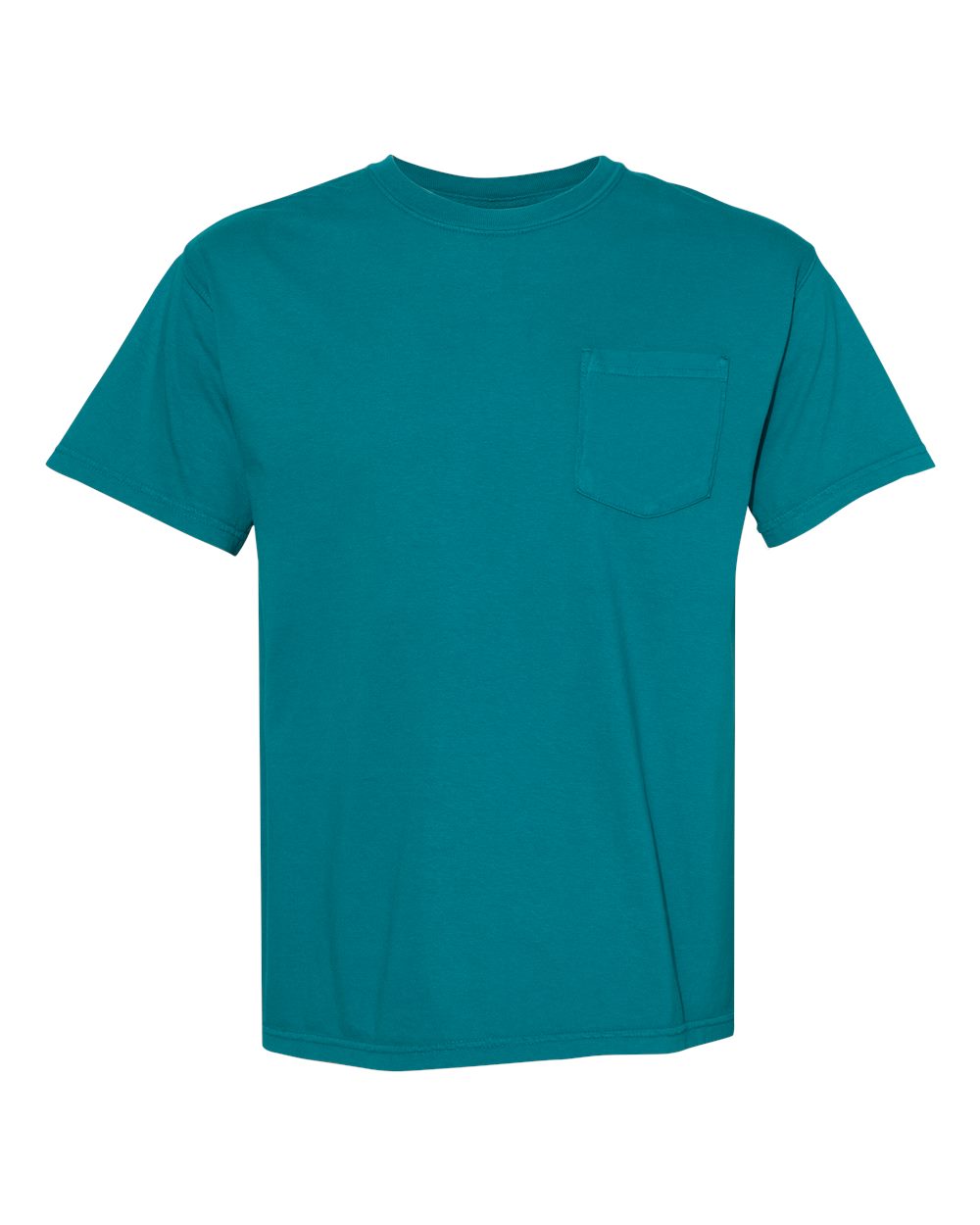 000444 Comfort Colors® Garment-Dyed Heavyweight Pocket T-Shirt