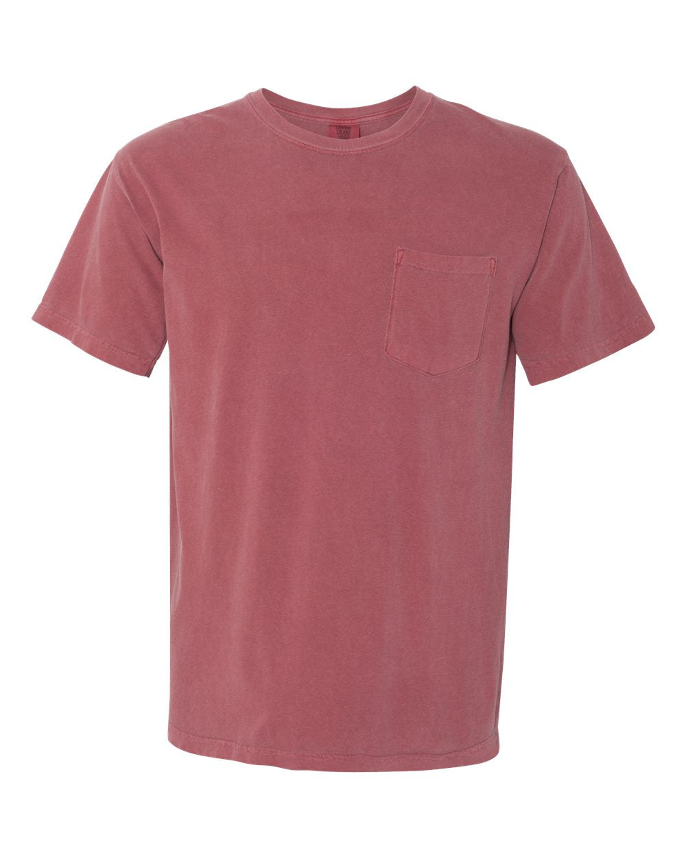 000444 Comfort Colors® Garment-Dyed Heavyweight Pocket T-Shirt