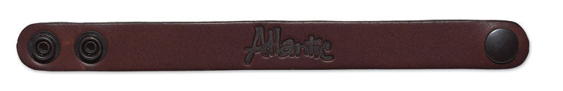 Leather Bracelet brown 0.75"