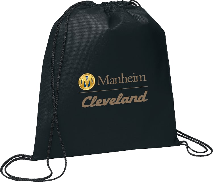 Evergreen Non-Woven Drawstring Bag