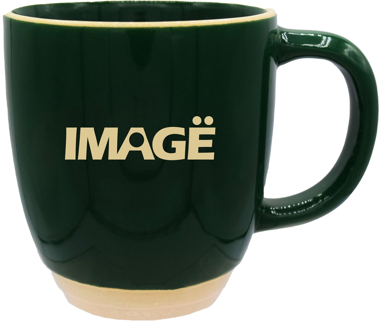 Economy Victorian 14oz green mug