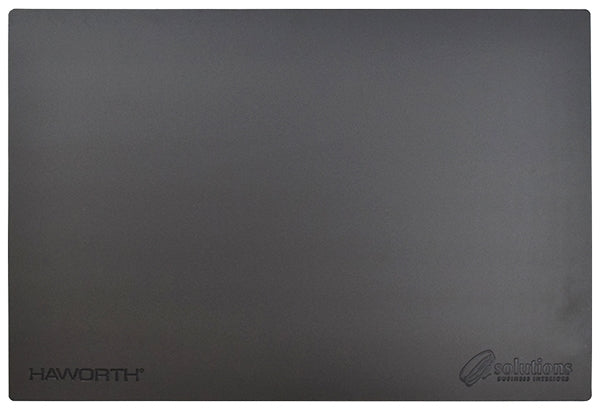 Deluxe Leather Desk pad 21" x 14" black