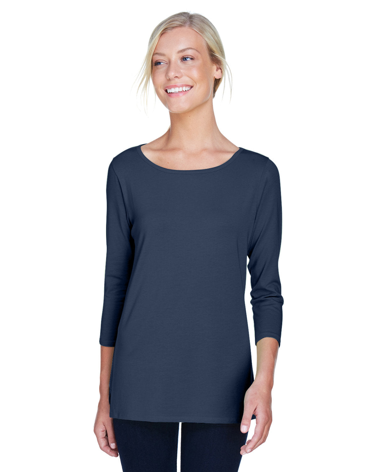 DEVON AND JONES Ladies' Perfect Fit? Ballet Bracelet-Length Knit Top