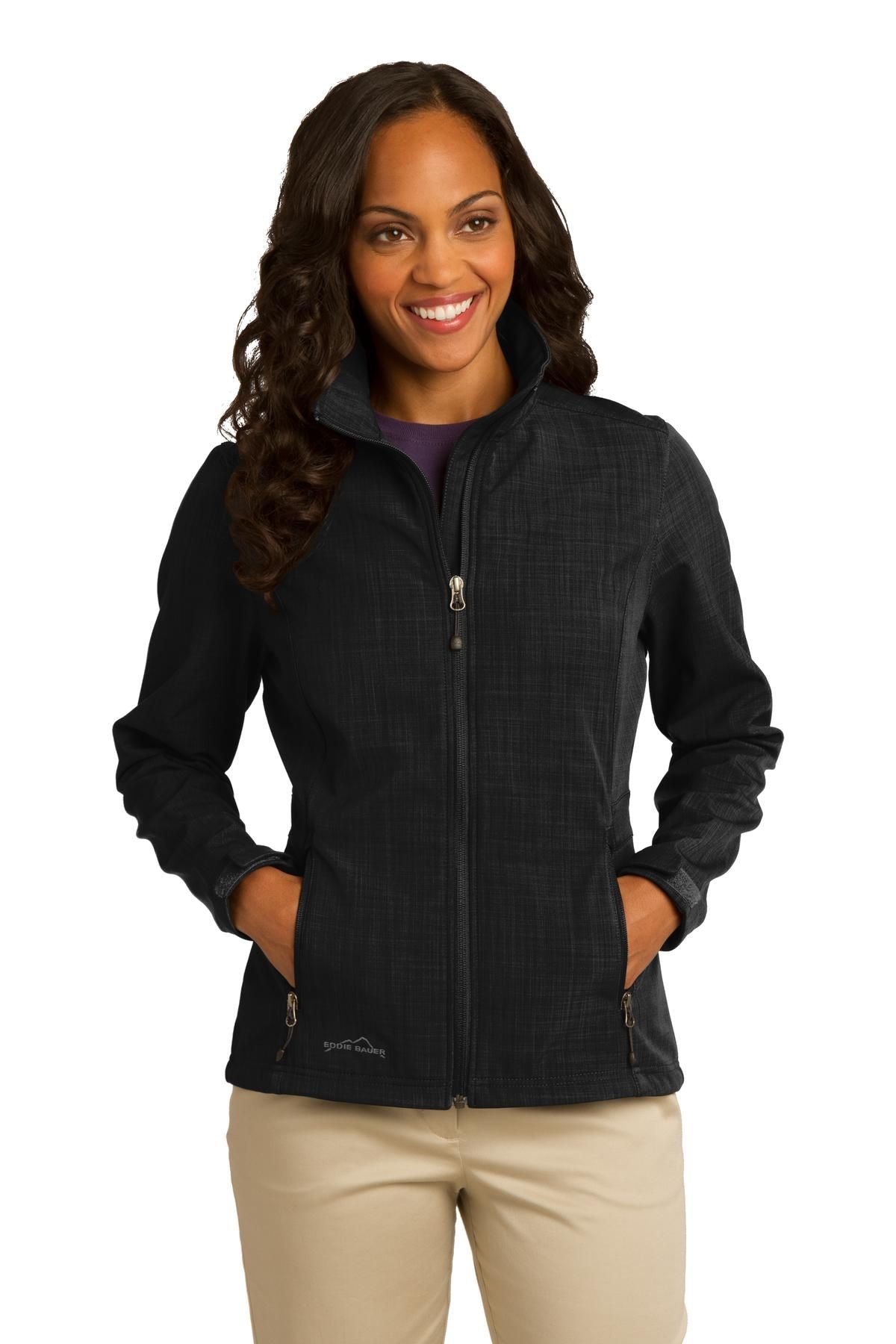Eddie Bauer Ladies' Shaded Crosshatch Soft Shell Jacket