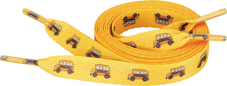 Full Color Shoelaces - 1/2"W x 45"L