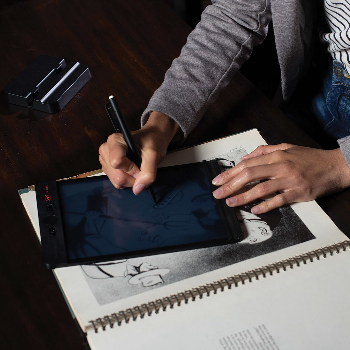 Boogie Board® Blackboard™ Smart Scan Reusable Notebook - Note Size