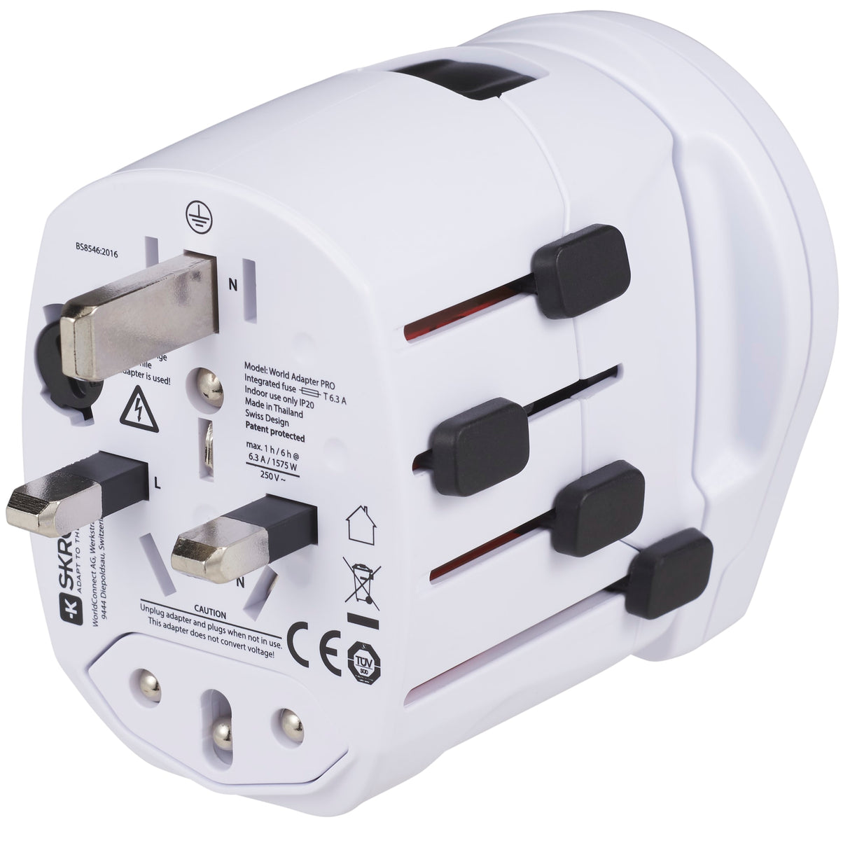 SKROSS World Travel Adapter PRO World & USB
