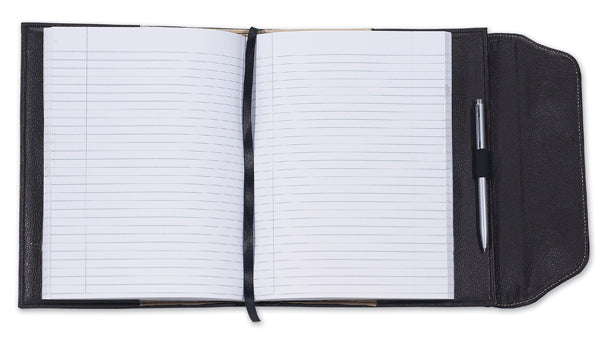 Magnetic Book Cover brown Signature material