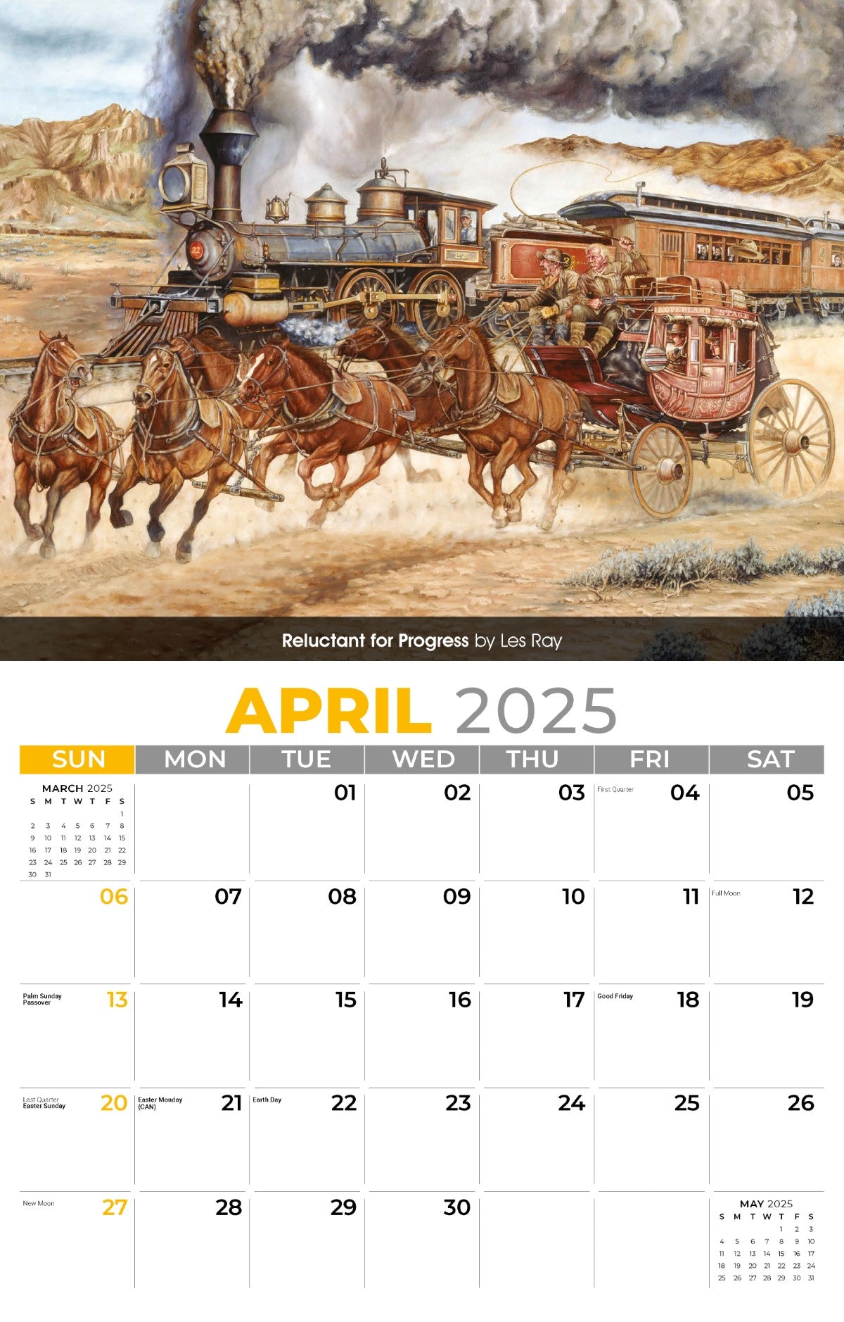 Galleria Wall Calendar 2025 Spirit of the West