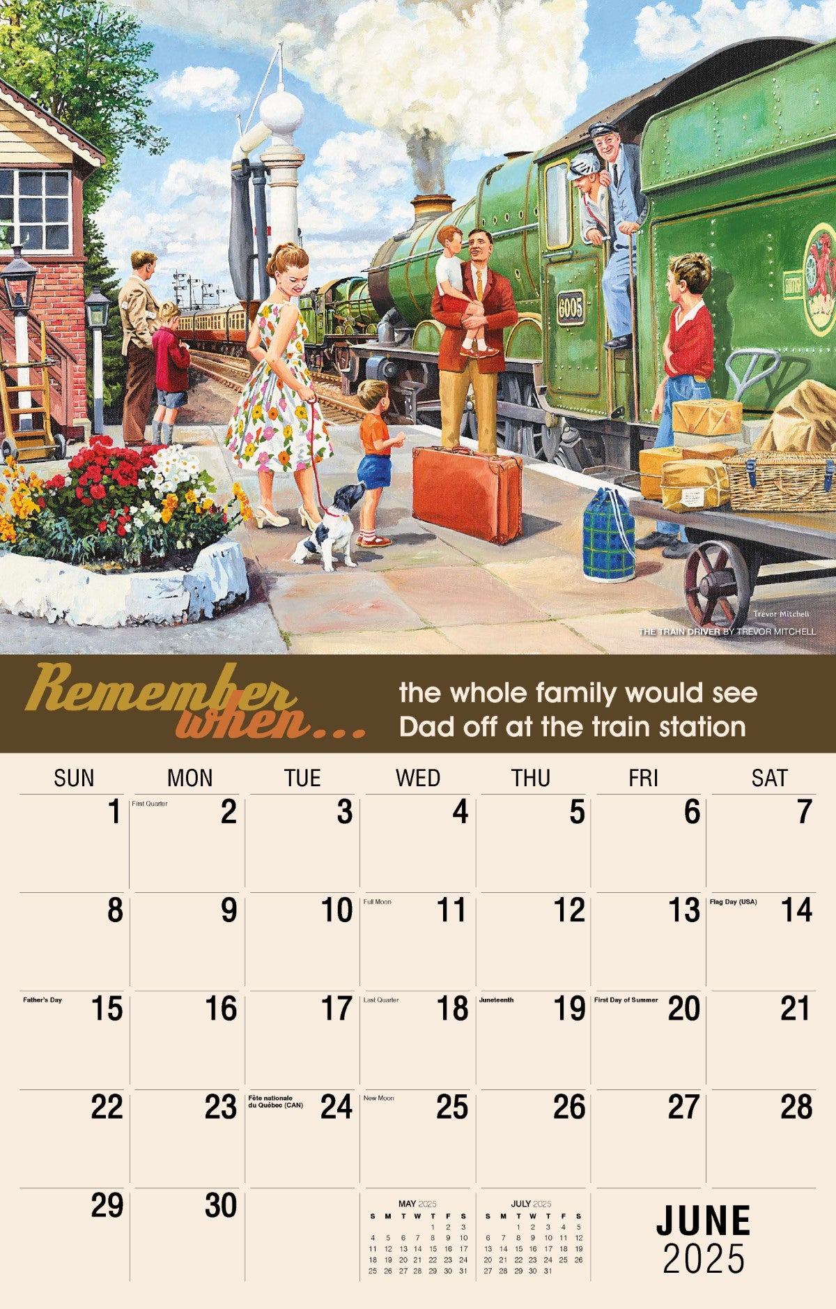 Galleria Wall Calendar 2025 Remember When Calendar