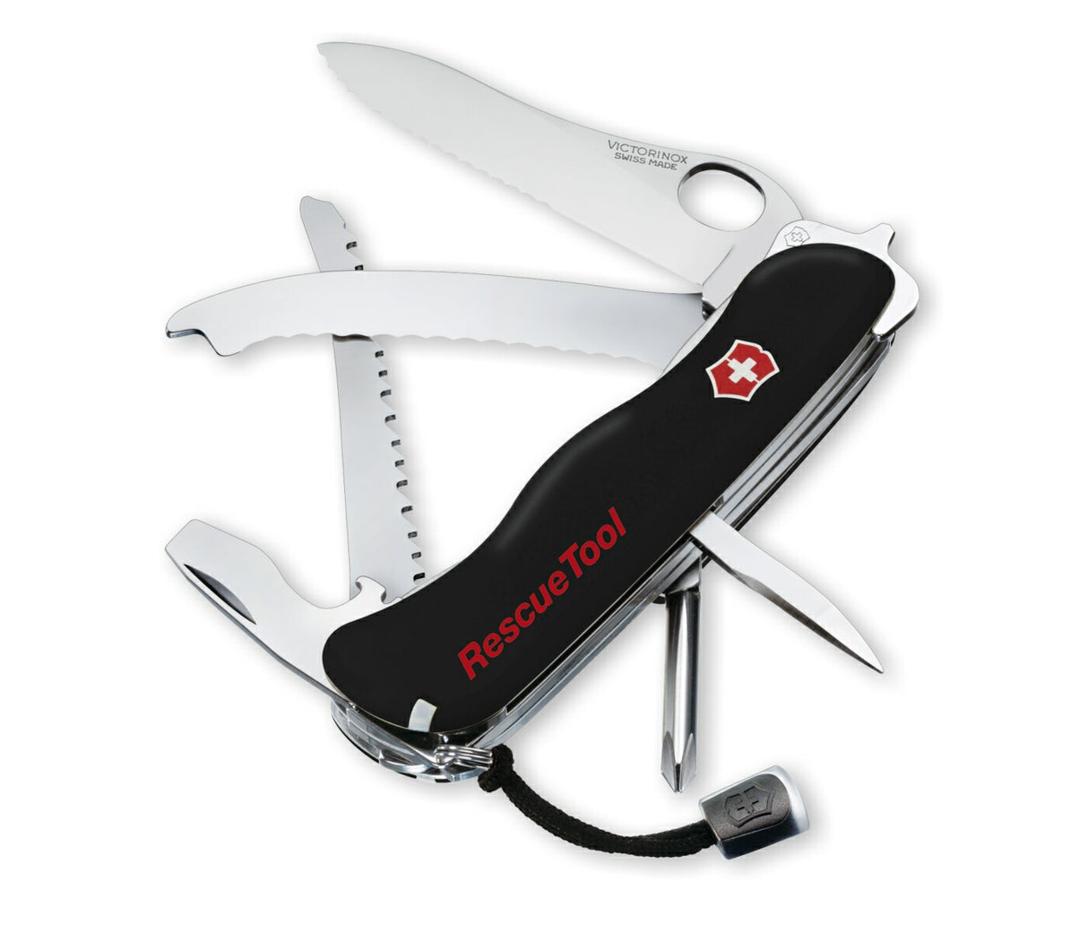 Rescue Tool Black Swiss Army® Knife