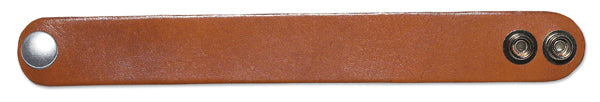 1" Leather Bracelet tan