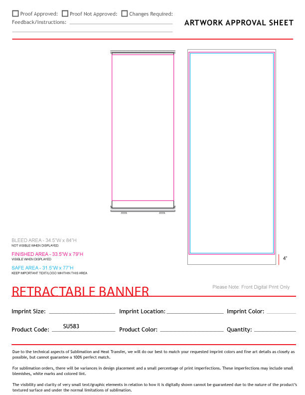 Most Popular Tradeshow Package, Premium Retractable Banner + Sublimated Tablecloth for 6' table