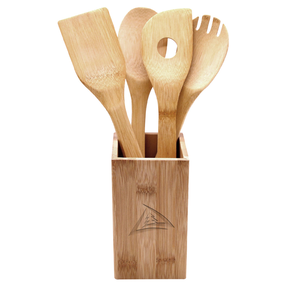 5 Piece Bamboo Kitchen Tool Pack