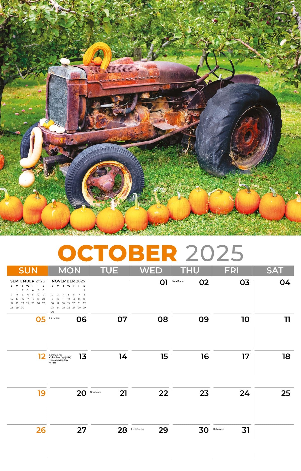 Galleria Wall Calendar 2025 Country Spirit