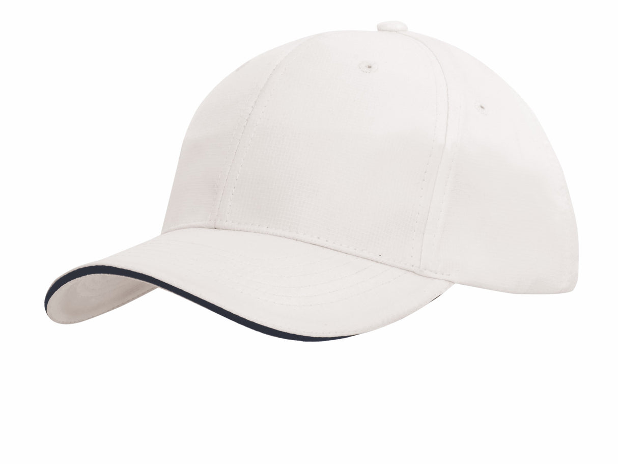 Sports Ripstop Cap w/Sandwich Trim