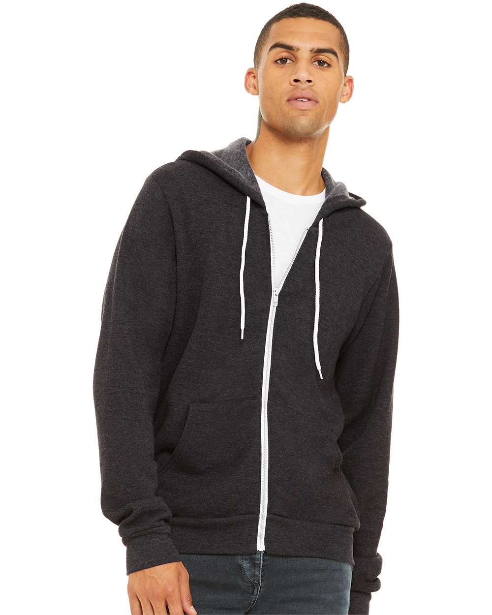 000035 Bella+Canvas® Unisex Sponge Fleece Full-Zip Hoodie
