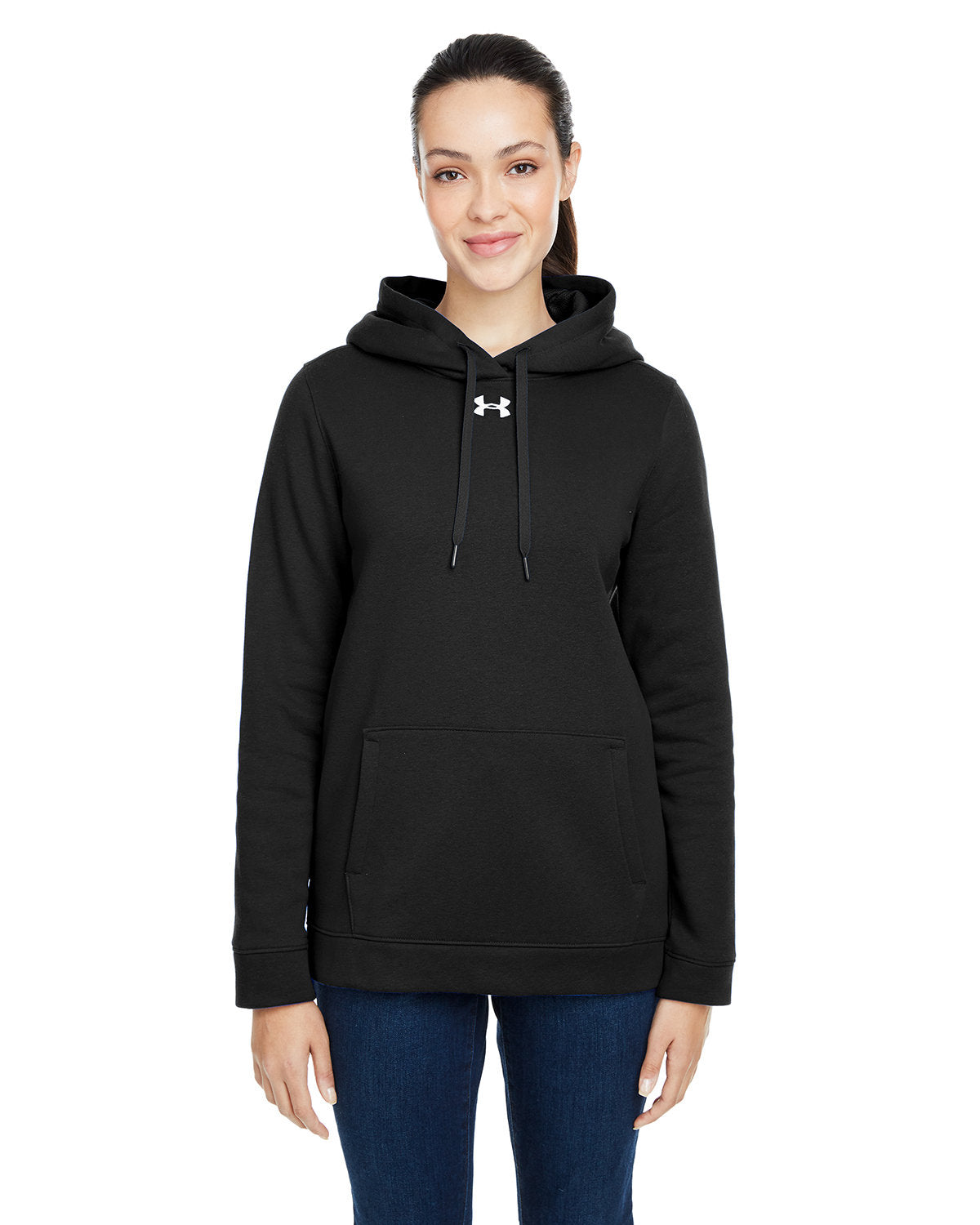 UNDER ARMOUR Ladies Hustle Pullover Hooded Sweatshirt