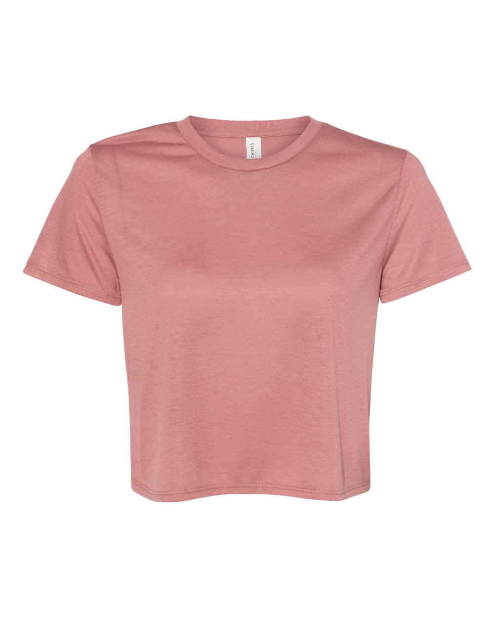 000449 Bella+Canvas® Women's Flowy Cropped Tee Shirt