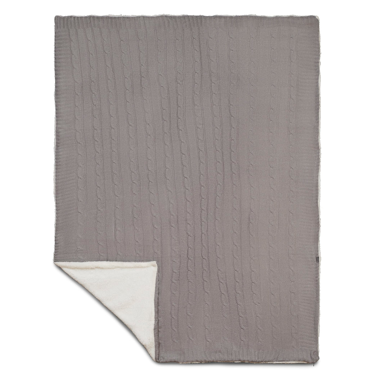 Field & Co.® Cable Knit Sherpa Blanket