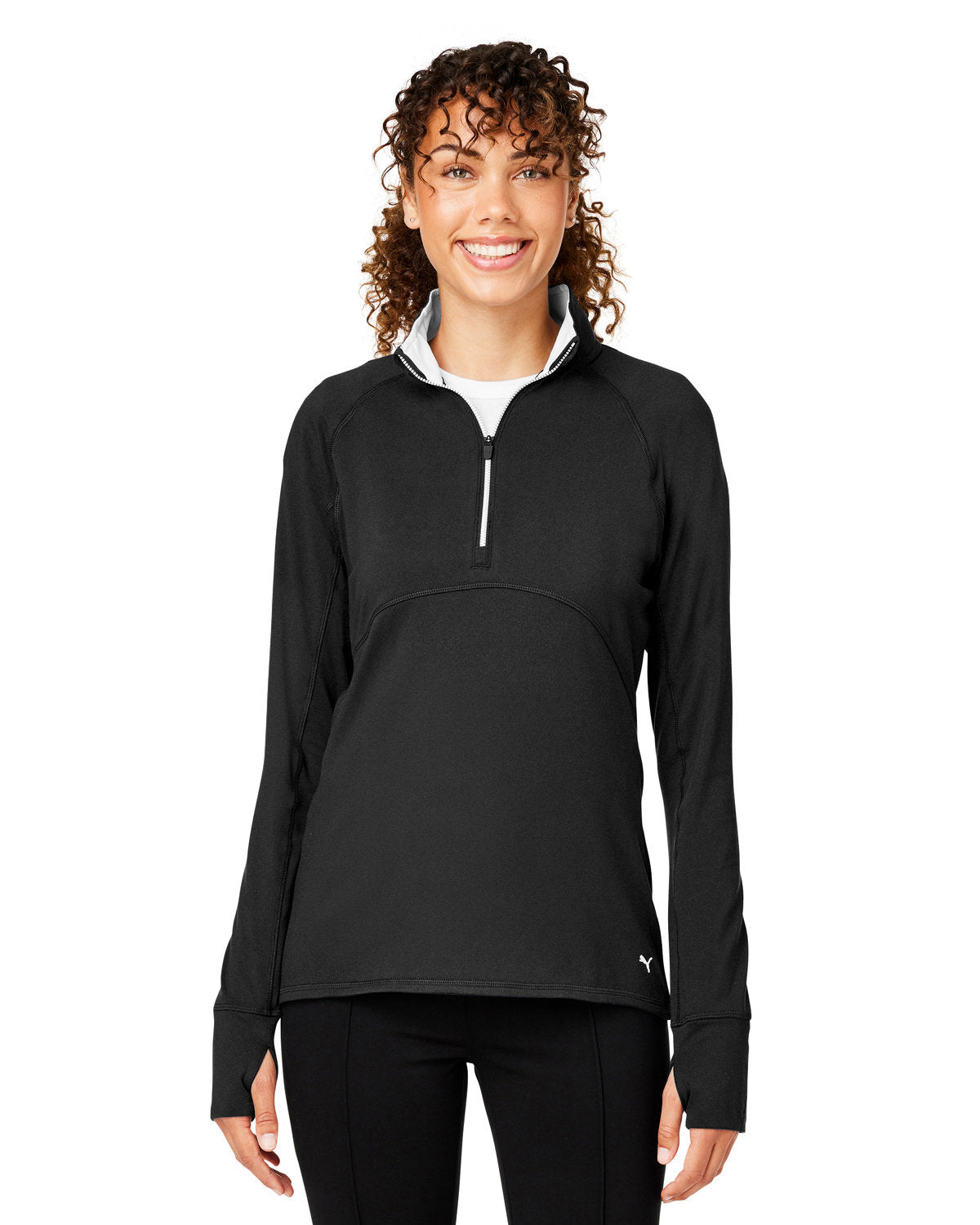 PUMA GOLF Ladies' Gamer Golf Quarter-Zip