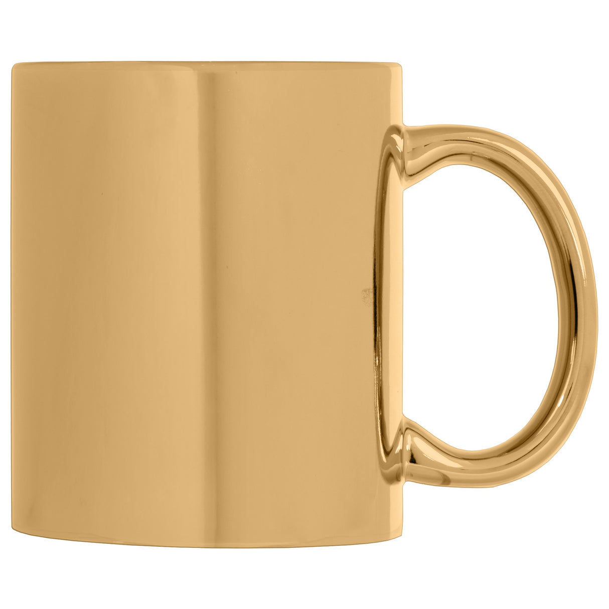 Deco - 11 oz. Metallic Ceramic Mug - Laser