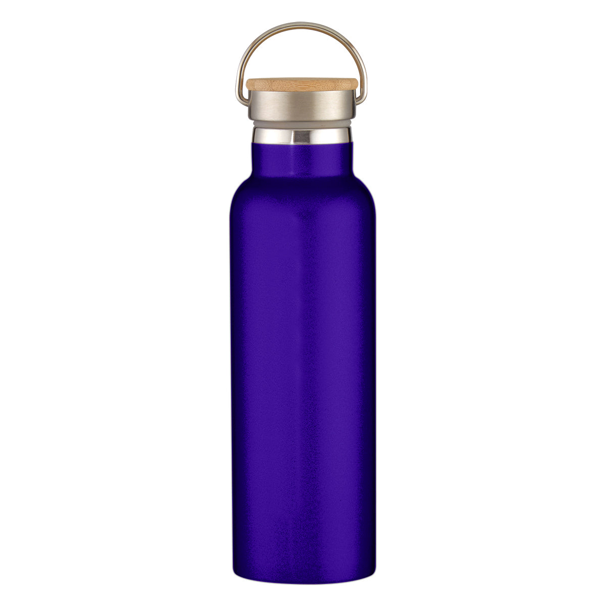 21 Oz. Liberty Stainless Steel Bottle With Wood Lid