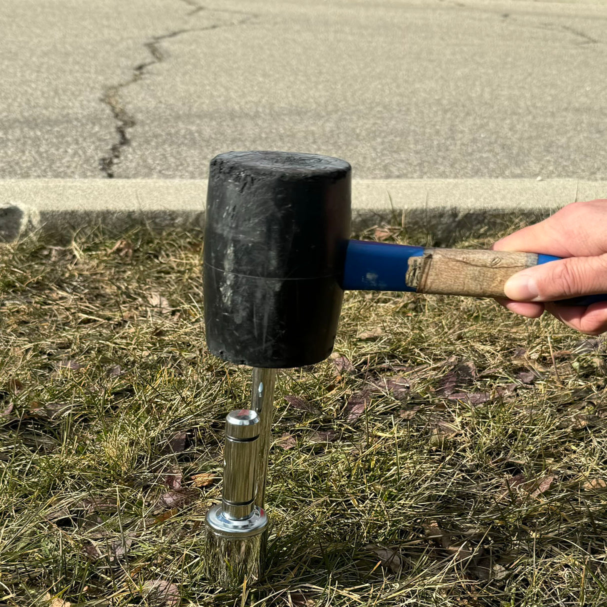 12' Medium Tear Drop Flag Kit, Full Color Graphics Double Sided, Outdoor Spike base and Bag Included