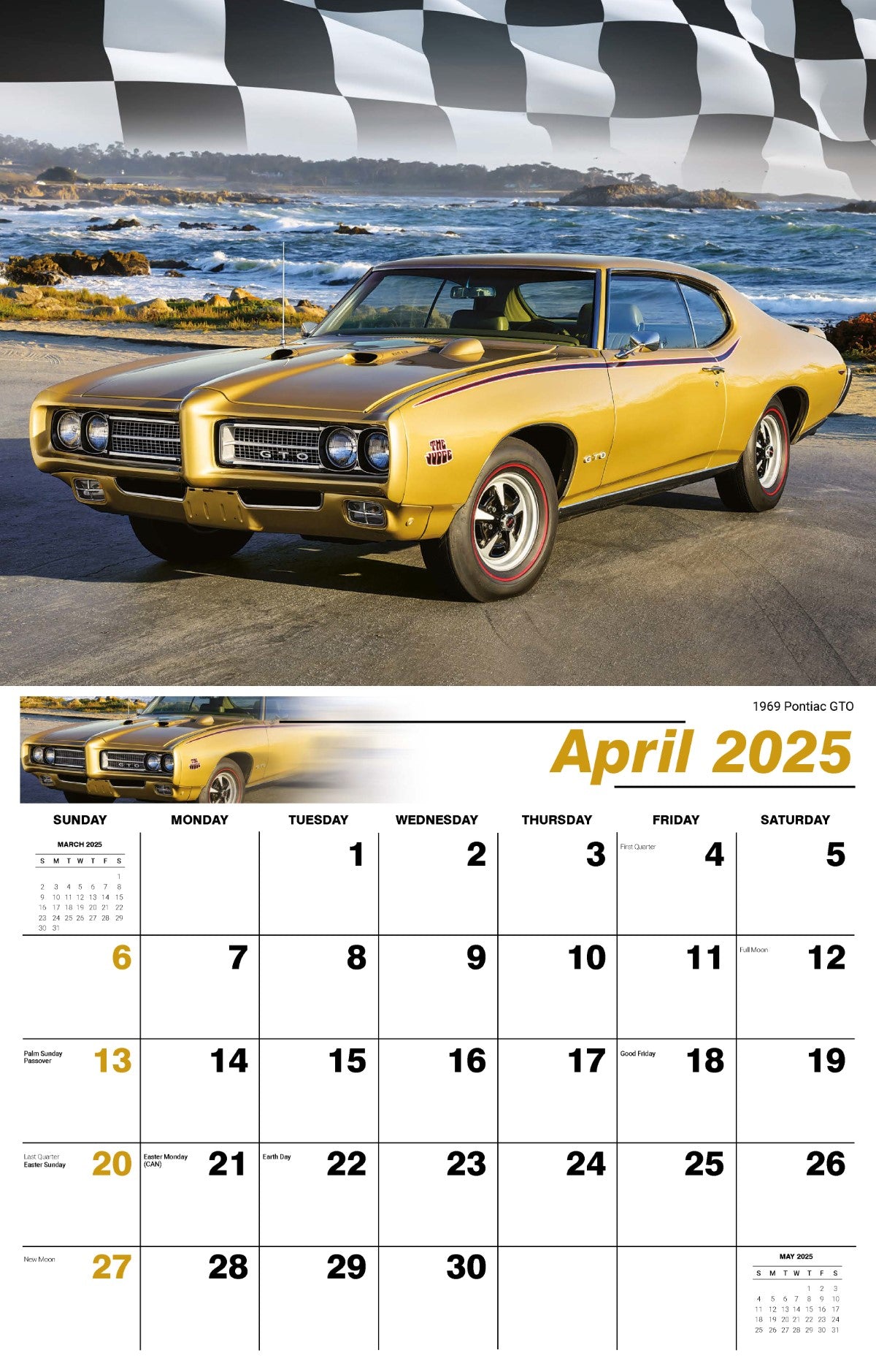 Galleria Wall Calendar 2025 Road Warriors