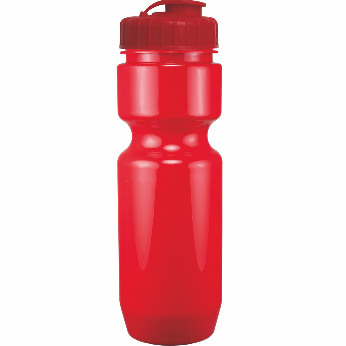 22 Oz. Bike Bottle w/ Flip Top Lid - Solid Colors