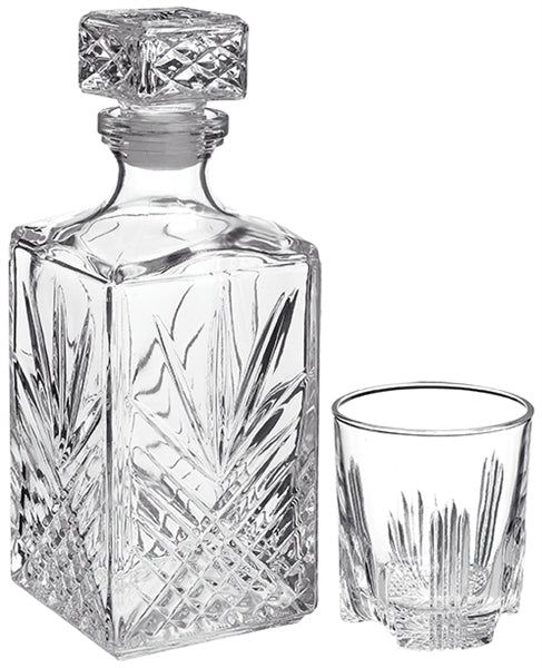 Selecta 7pc Whiskey and Decanter Set