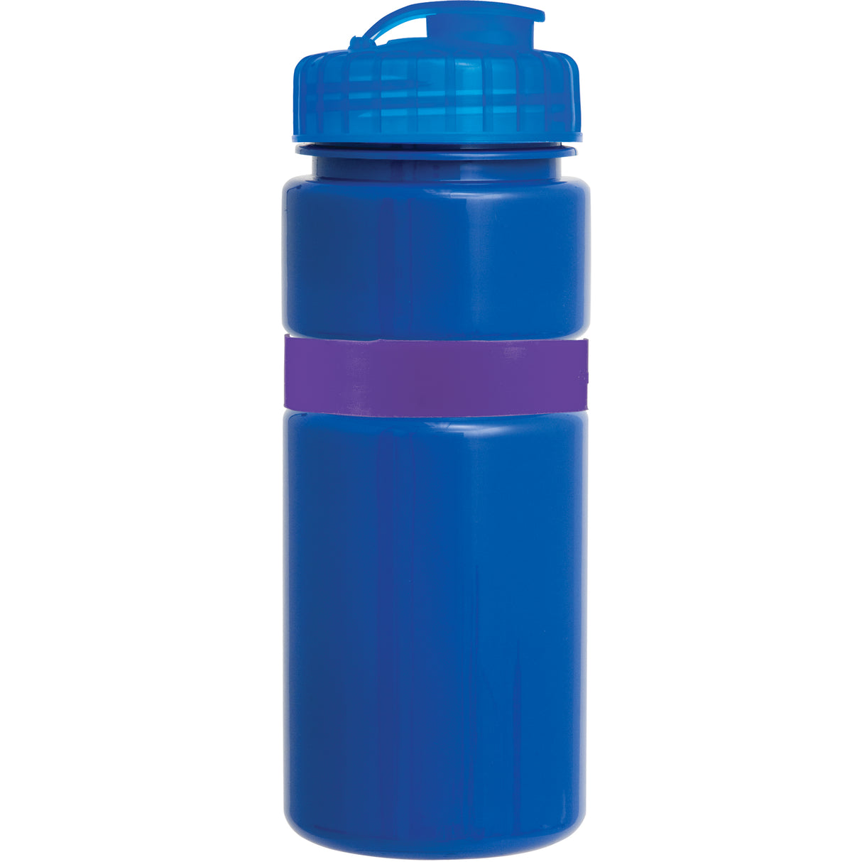 20 Oz. Sportster Bottle with Silicone Gripper Band w/ Push Pull Lid