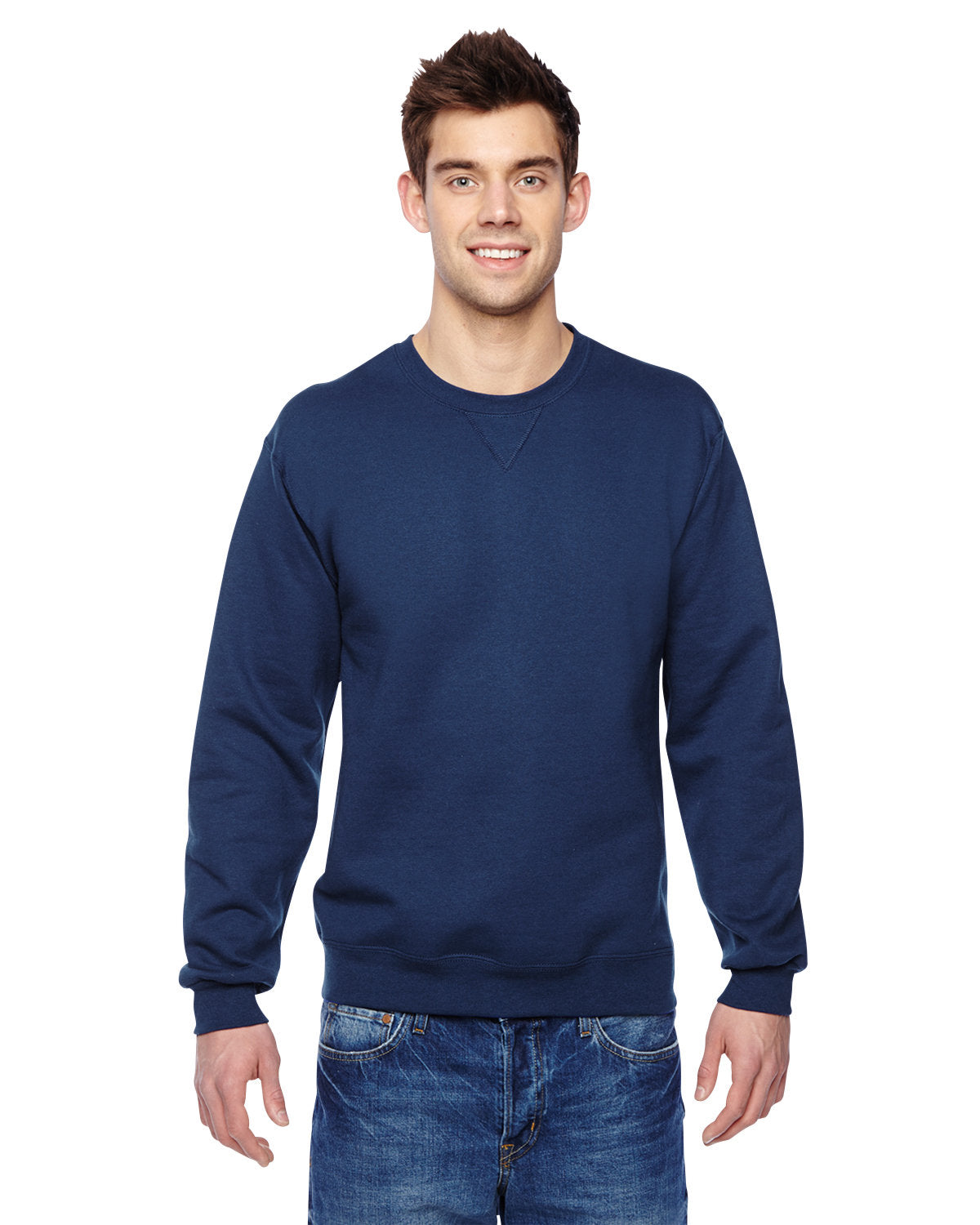 000526 Fruit of the Loom Adult SofSpun® Crewneck Sweatshirt