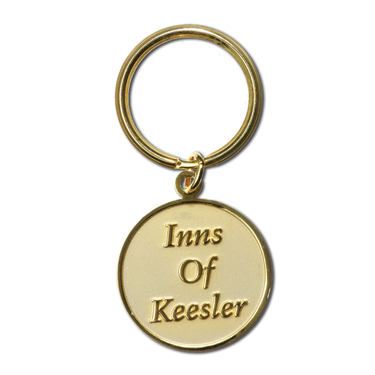 Brass Die Struck Key Chain (1.25")