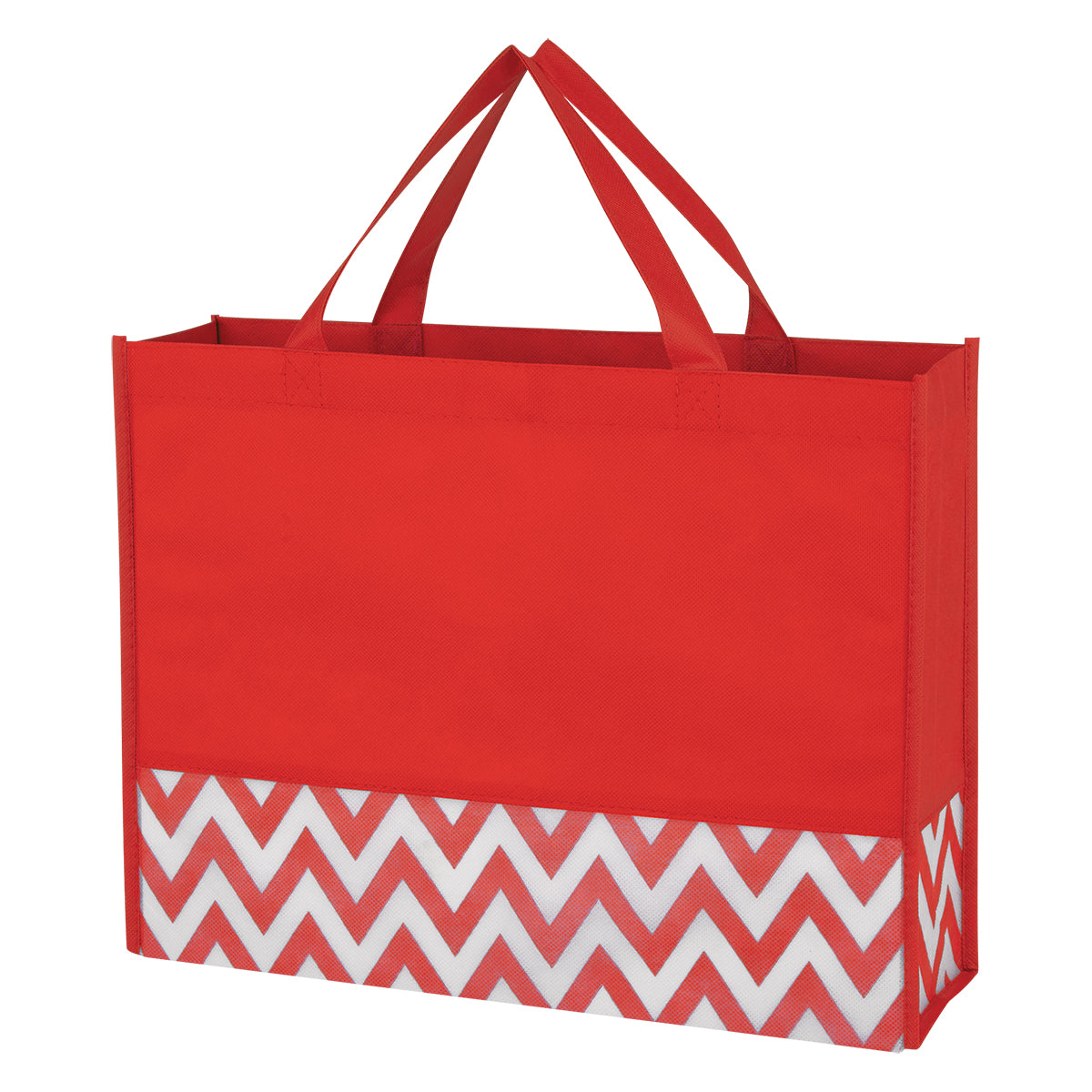 Zigzag Non-woven Tote Bag