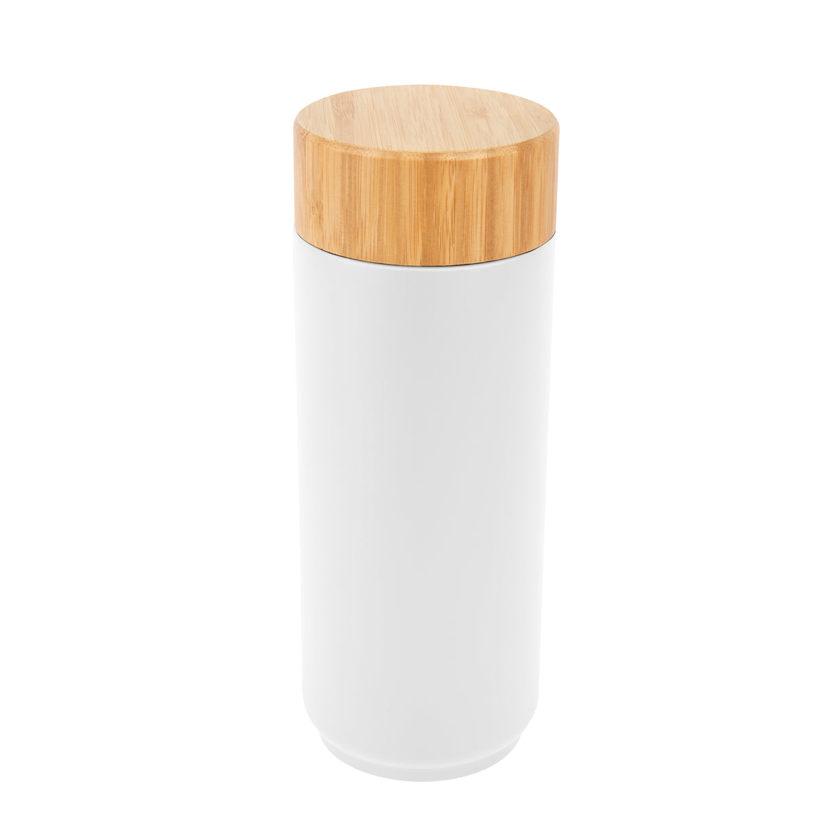 16 Oz. Full Color Stainless Steel Lexington Bottle With Bamboo Lid